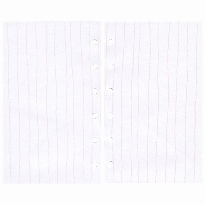 Iikken Refills, Mini 6 Size, M6, Freshly Ruled, Tomoe River,