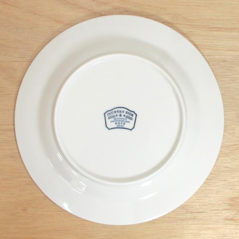 Dinner Plate, 9.8 inches (25 cm) Plate, Navy Blue, Countryside,