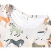 PRCSEE Toddler Girls Dress Green Horse Cartoon Casual Print Dresses