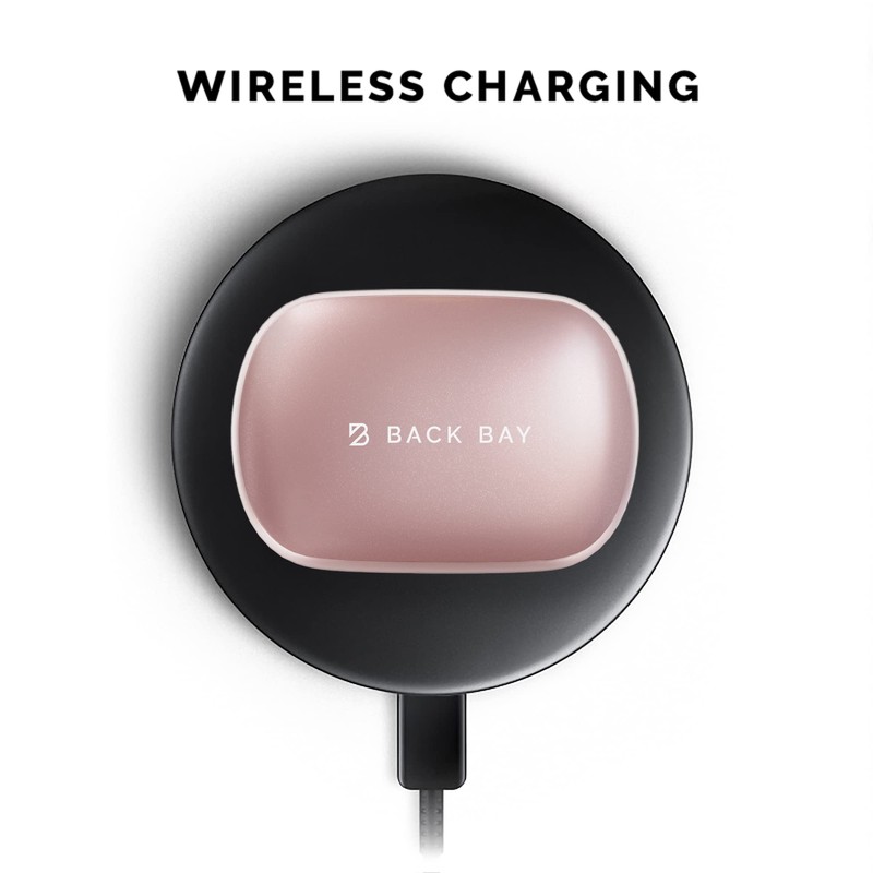 Back Bay Audio Runner 60 - Rose Gold Wireless Running