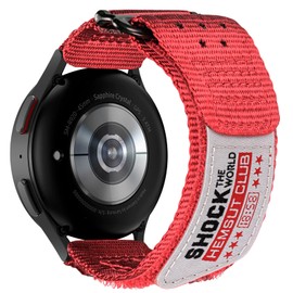 FIILIIX20mm 22mm 24mm Quick-Release Nylon Watch Band, Soft Breathable Wide Straps Wristbands Bracelet Replacement For Men