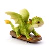 Rex The Green Dragon - Mini Collectible Fantasy Figurine (The