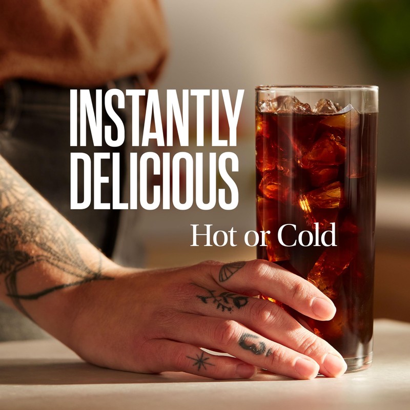 Folgers Classic Roast Instant Coffee Crystals, 12 Ounces (Pack of