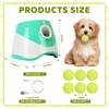 Automatic Ball Launcher for Dogs, Interactive Dog Ball Thrower with