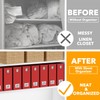 SpaceAid 8 Pack Bed Sheet Organizers and Storage, Foldable Sheet