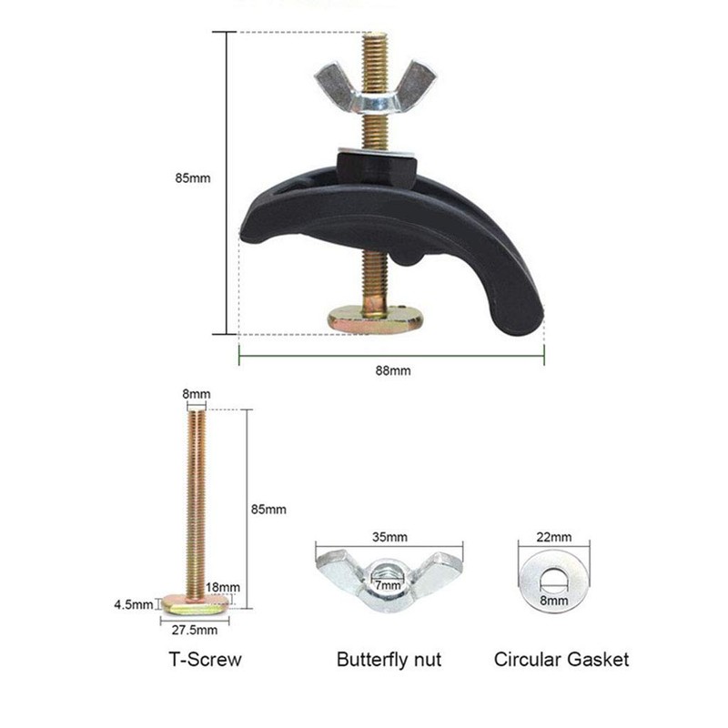 4pcs CNC Milling Engraving Machine Parts Press Plate Clamp Fixture