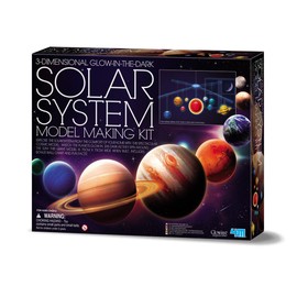 4M 3D Glow in the Dark Solar System Mobile Making Kit