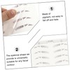 FOMIYES Sets Hair-like Eyebrow Stickers Instant Professional Brows No Surgery