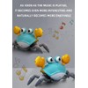 Crawling Crab Baby Toy, Infant Tummy Time Baby Toy with