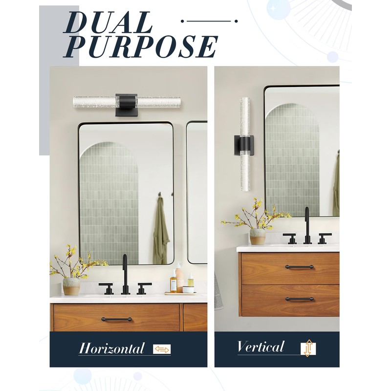 Bathroom Light Fixtures, HWH LED Vanity Lights Over Mirror 11W