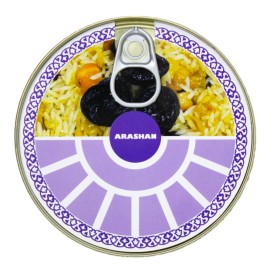 Arashan Pilaf with Plum, 11,46 Ounce, Quick Easy Dinner, Canned Rice Meal
