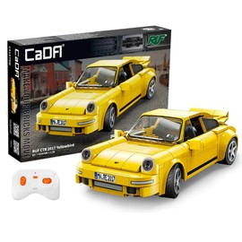 CaDA RUF CTR 2017 Yellowbird 222pc 1:20 Brick Model RC Car Age 6+ C51079W