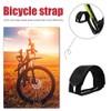 xutong 2 Pairs Fixed Gear Bicycle Foot Straps Black