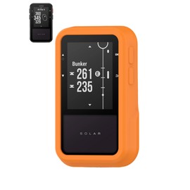 Case for Garmin Approach G20 Solar GPS Golf Handheld, Sillence Material,Shock-Absorbing and Anti Drop Protection Soft Half Shell,Orange.