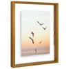 Frametory, 8x10 Floating Picture Frame - Metal Photo Frame -