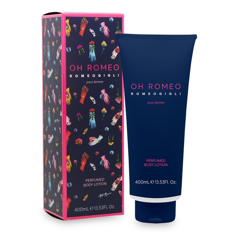 ROMEO GIGLI | Körperlotion für Damen, 400 ml, mit bernsteinfarbenem