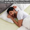 Double Flat Sheet Cream 100% Egyptian Cotton 300 Thread Count