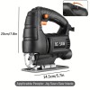 Unbranded Electric Handle Jig Saw Black Variable Speed 45 Degree