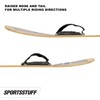 SportsStuff Snow Ryder, Hardwood Snowboard, Perfect for Beginners and Backyard