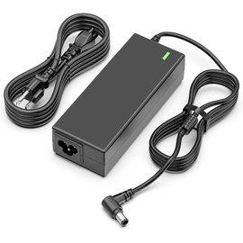 Cargador adaptador de CA CC de 19 V para LG Electronics 19 pulgadas, 20 pulgadas, 22 pulgadas, 23 pulgadas, 24 pulgadas, 27 pulgadas, 32 pulgadas, monitor 24LJ4540 24M47H-P 24MP55HQ; DA-48F19 DA-65G19