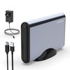 GODO 3.5 inch External Hard Drive Enclosure for 2.5 3.5