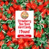 Strawberry Filled Hard Candy - 1 Pound (Approx. 75 Pieces)