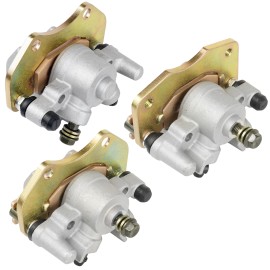 Celox Calipers for Can-Am Outlander 650 4X4 2006-2012 Front Rear Brake Caliper W/ Pads