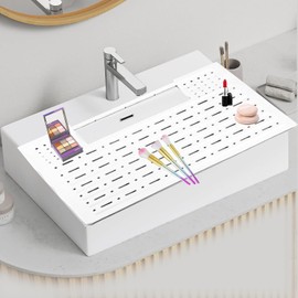 Funda De Silicona Para Lavabo, Alfombrilla Plegable Para Limpiar Brochas De Maquillaje, Herramienta De Maquillaje Para Baño.