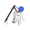 POWERTOOL Carabiner Lanyard Chain, 1pc Retractable Lanyard Keyring Spring Stretch