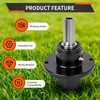 luxlead 461663 Spindle Assembly for 48'' 52'' 61'' Deck, Compatible