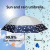 SUGITA,Elegant Japanese Umbrella – Large Canopy, Compact Design, 99.99% UV