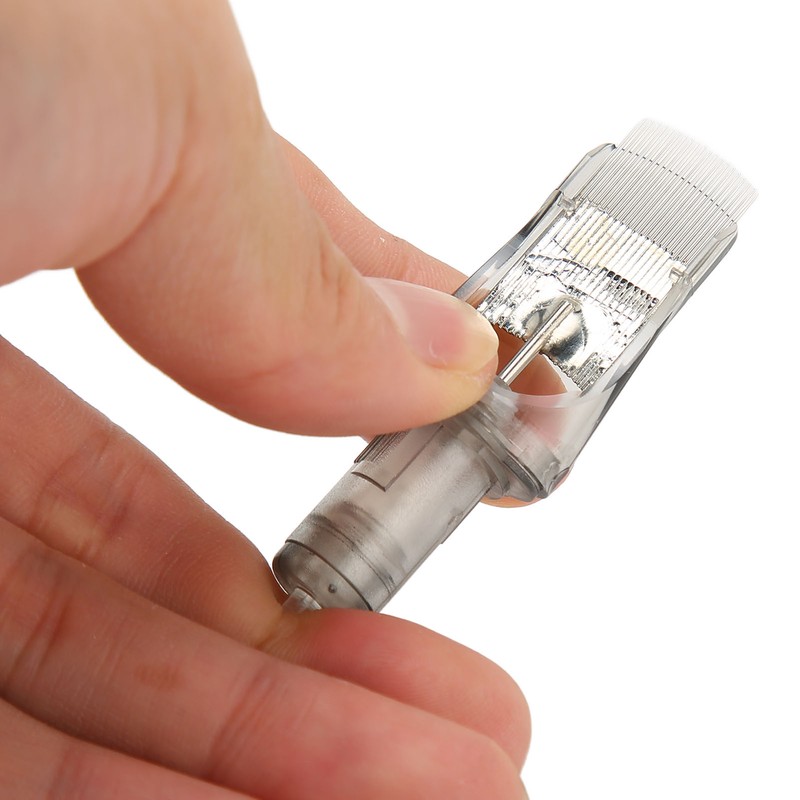 10pcs Shading Cartridge Needle Professional Stainless Steel Disposable Flat Blade