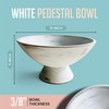 Fairwood Way White Fruit Bowl - 10 Inch Wide White