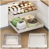 2Pc Pull out Cabinet Organizer,Width (14"-21"),Depth(17"-24") Expandable with 3 Rails,No