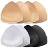 KSang Bra Pads Inserts 4 Pairs - Sewn Edges Breast
