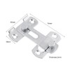 Stainless Steel Hasp Latch Bolts Lock Sliding Door for Window