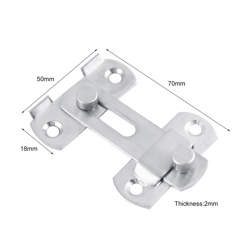Stainless Steel Hasp Latch Bolts Lock Sliding Door for Window