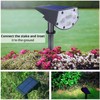 WBM Smart 20 Led Solar Landscape Spotlights, Ip65 Waterproof Solar