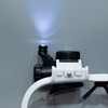 Loupe Magnifier Glasses Head Mount with LED Light Adjustable Glasses