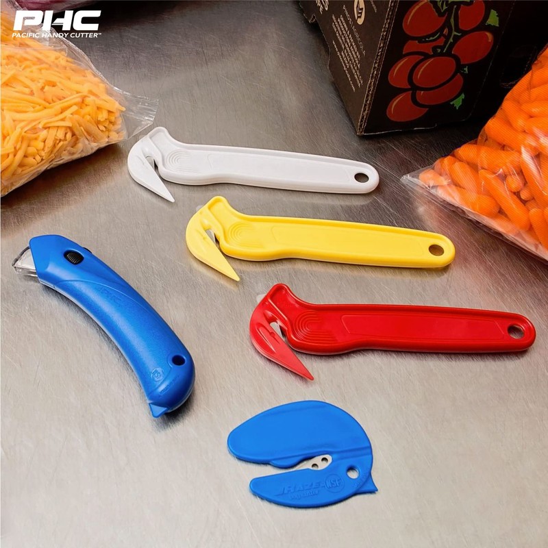 Pacific Handy Cutter RSC-432 Restaurant Safety Cutter with Auto-Locking Safety