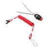 Boat Safety Kill Stop Switch Stop Cord with Wrist Strap,