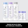 Lendan Violet Charge Anti-Yellow Neutralizing Toning Shampoo with Violet Pigments,