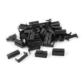 sourcing map 25 Pcs IDC Cable Connector FC-14P 14Pin Female Header 2.54mm Pitch