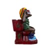 8.25" Medium Rasta Jamaican Man Holding Bowl Polyresin Ashtray Decoration