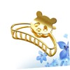 Beavorty 1pc Cute Cartoon Panda Hair Clip Metal Zinc Alloy