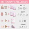 7 Piezas Bolsas de Lavandería, Bolsa Para Lavar Ropa Delicada,