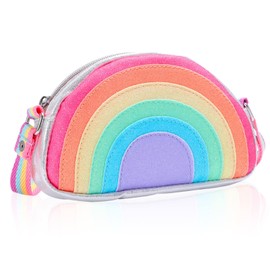 PinkSheep Toddler Purse for Girls Gifts Rainbow PurseToddler Crossbody Kids Wallet Shoulder Bag for 3-6Year Little Girl Fashion