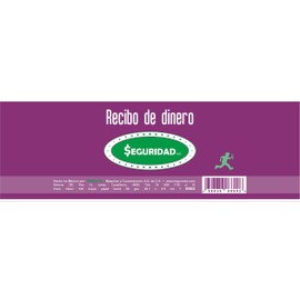 Block Recibo De Dinero Ipasa 8602 C/Talon 100 Hojas Block