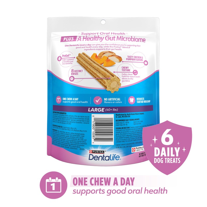 Dentalife Purina Plus Digestive Support Chicken and Pumpkin Flavor Large