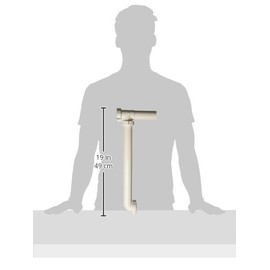 Plumb Pak 125A-16WK End Outlet Continuous Waste Direct Connect, 1-1/2-Inch by 16-Inch, White